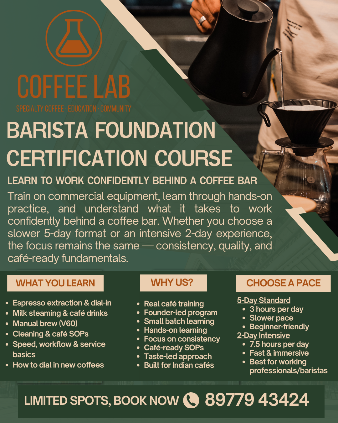 Barista Foundations Certification Course