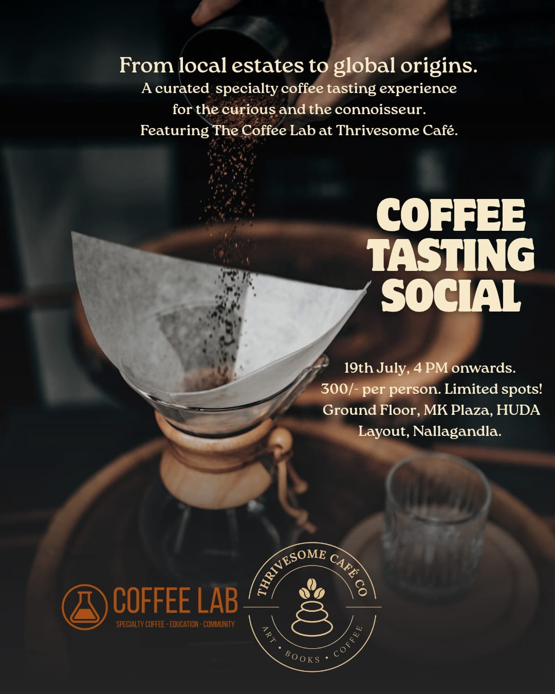 Coffee Tasting Social at Thrivesome